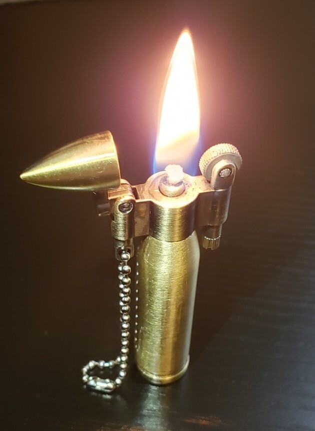 BULLET STYLE LIGHTER Lighter Fluid O Ring Saves Fuel Zippo Parts Vintage Trench