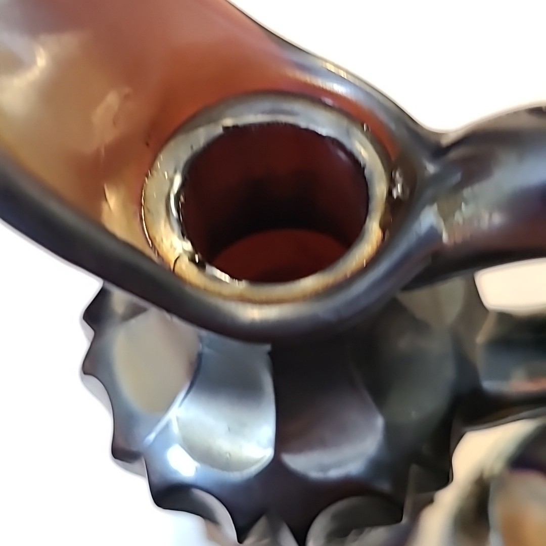 vtgNORTHWOOD CARNIVAL GLASS GRAPE & CABLE WHISKEY DECANTER & SHOT GLASS AMETHYST