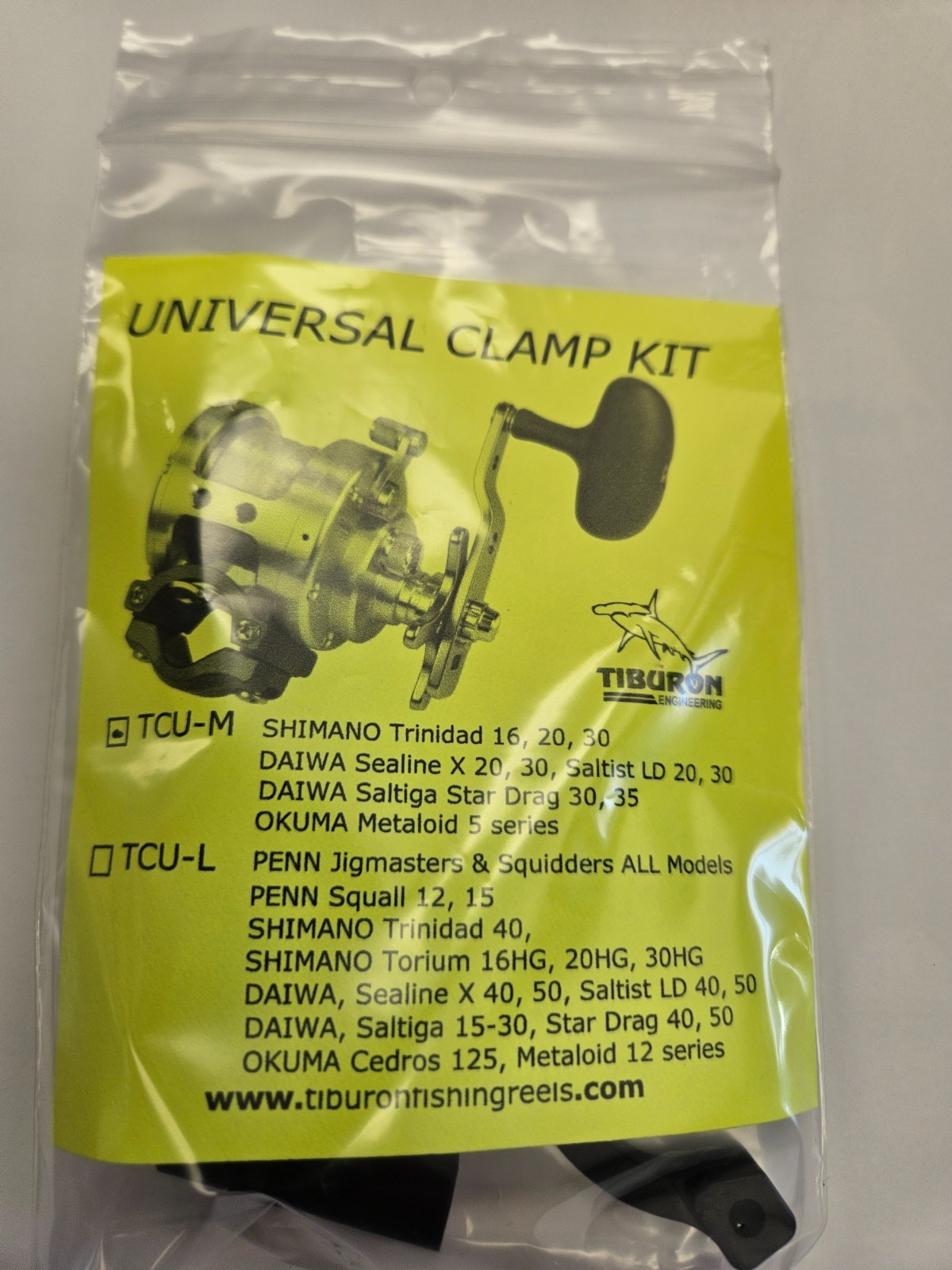 Tiburon Rod Clamp for Shimano Trinidad  Reels