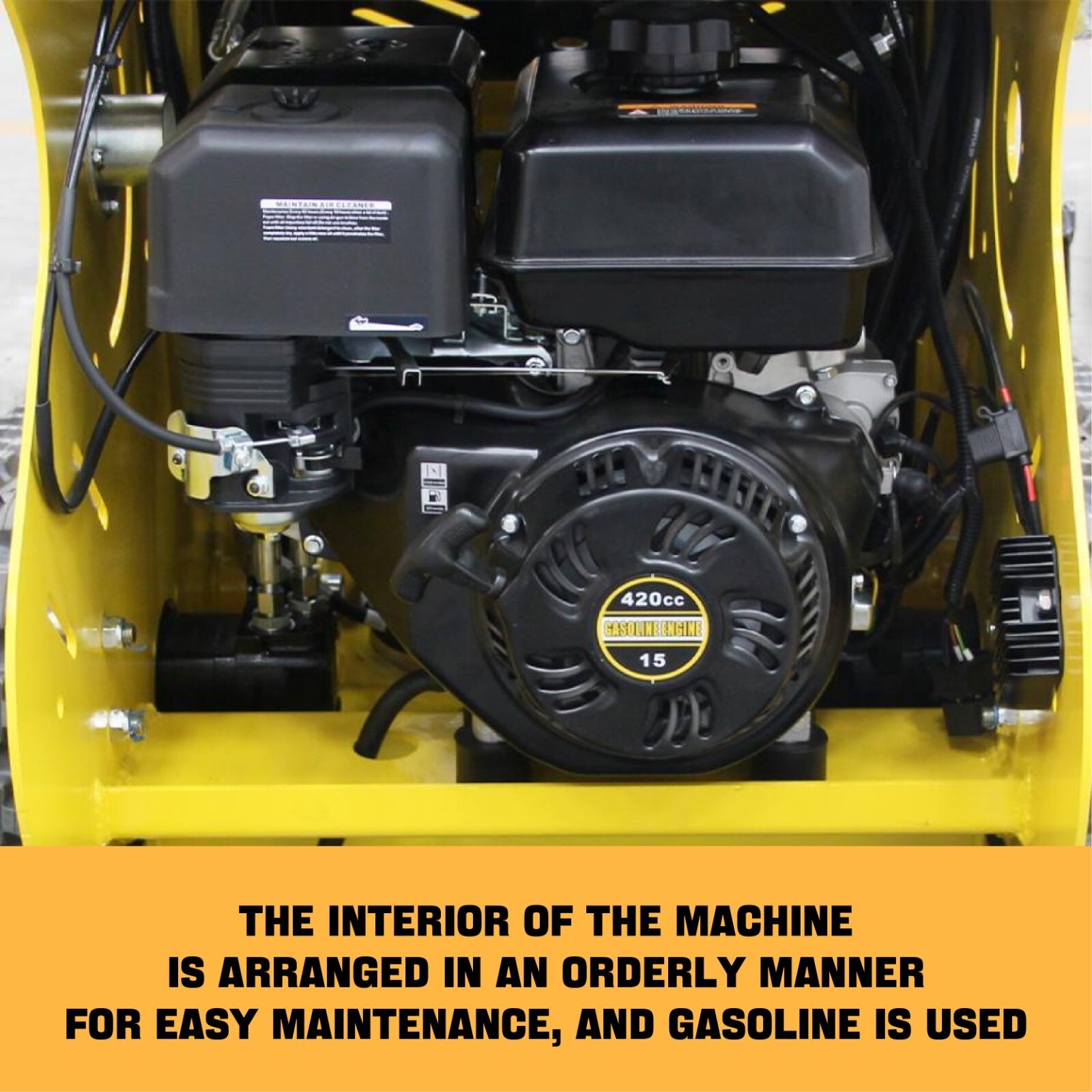 13.5HP Mini Skid Steer Loader Gasoline Crawler, New, Free Shipping