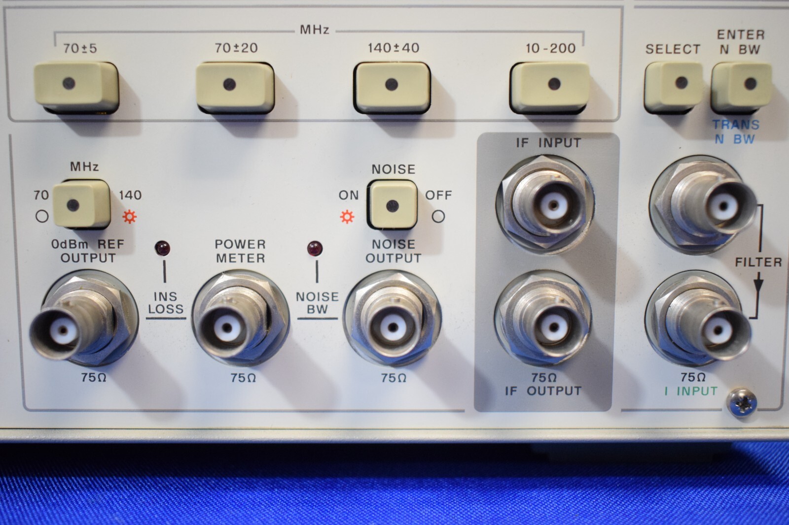 HP 3708A Noise and Interference Test Set 10MHz to 200MHz