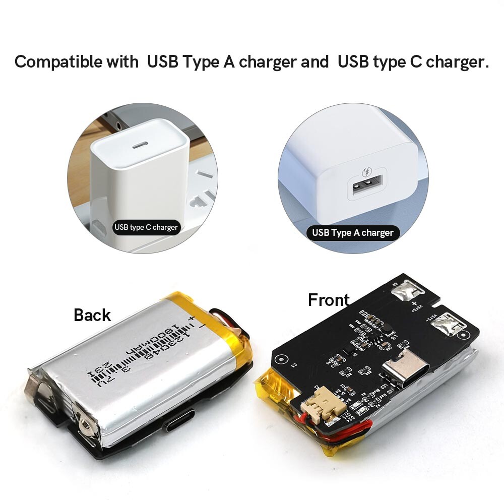 Hispeedido V5 GBA Laminated IPS LCD KIT W/ 1800mAh batteries with shell