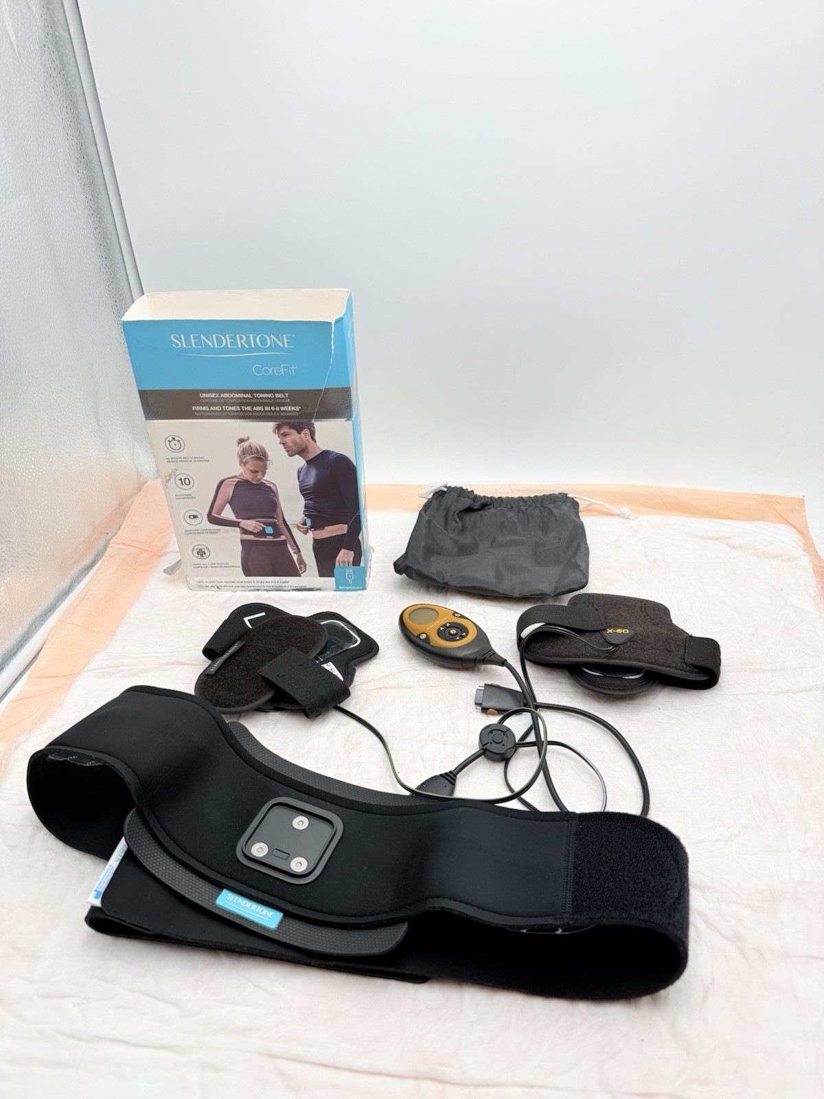 Slendertone CoreFit Abdominal Toning Belt Kit NO UNIT INCLUDED Only Parts 👀