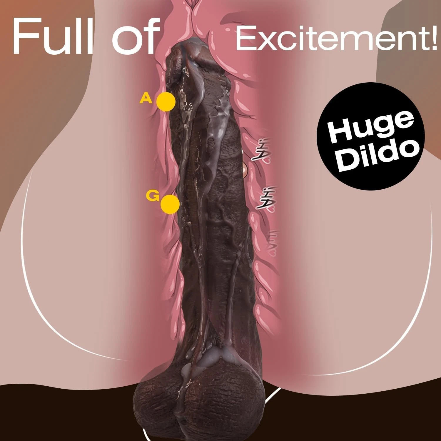 Realistic Dildo Black Skin Like Big Dong Super Huge Thick Penis Sex Toys Woman