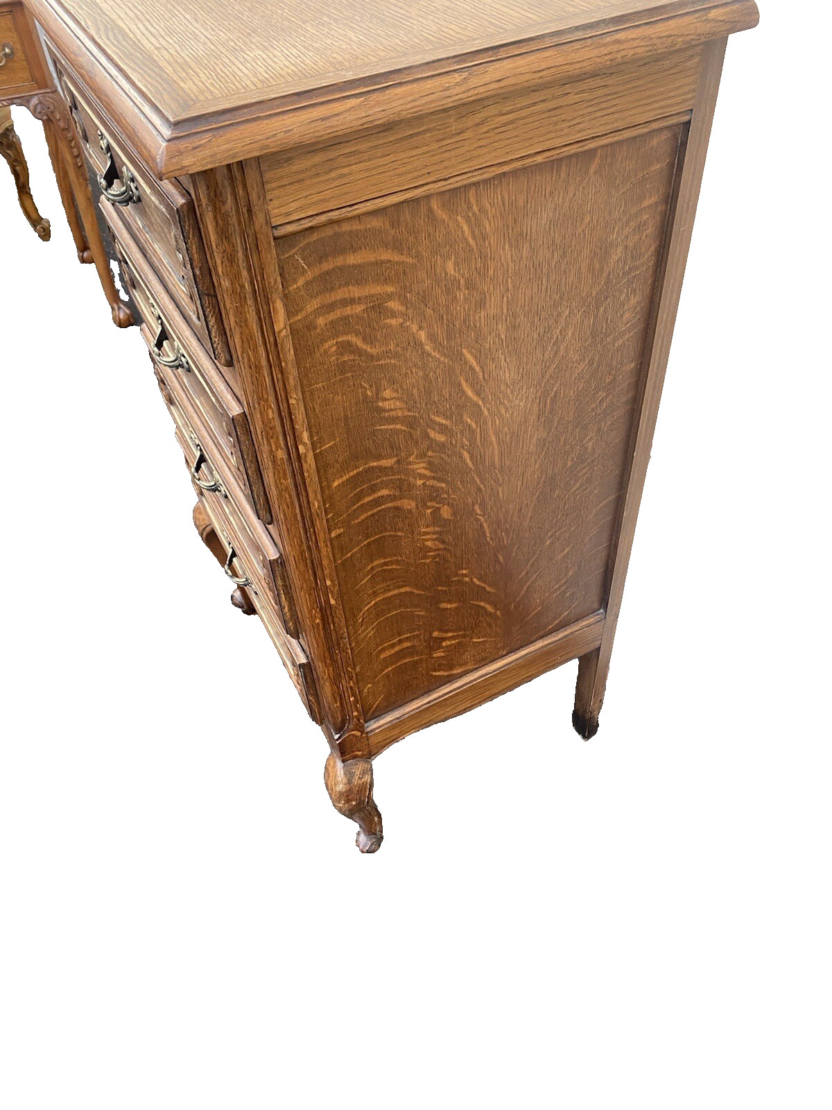 65016 Oak Lingerie Chest Dresser Nightstand
