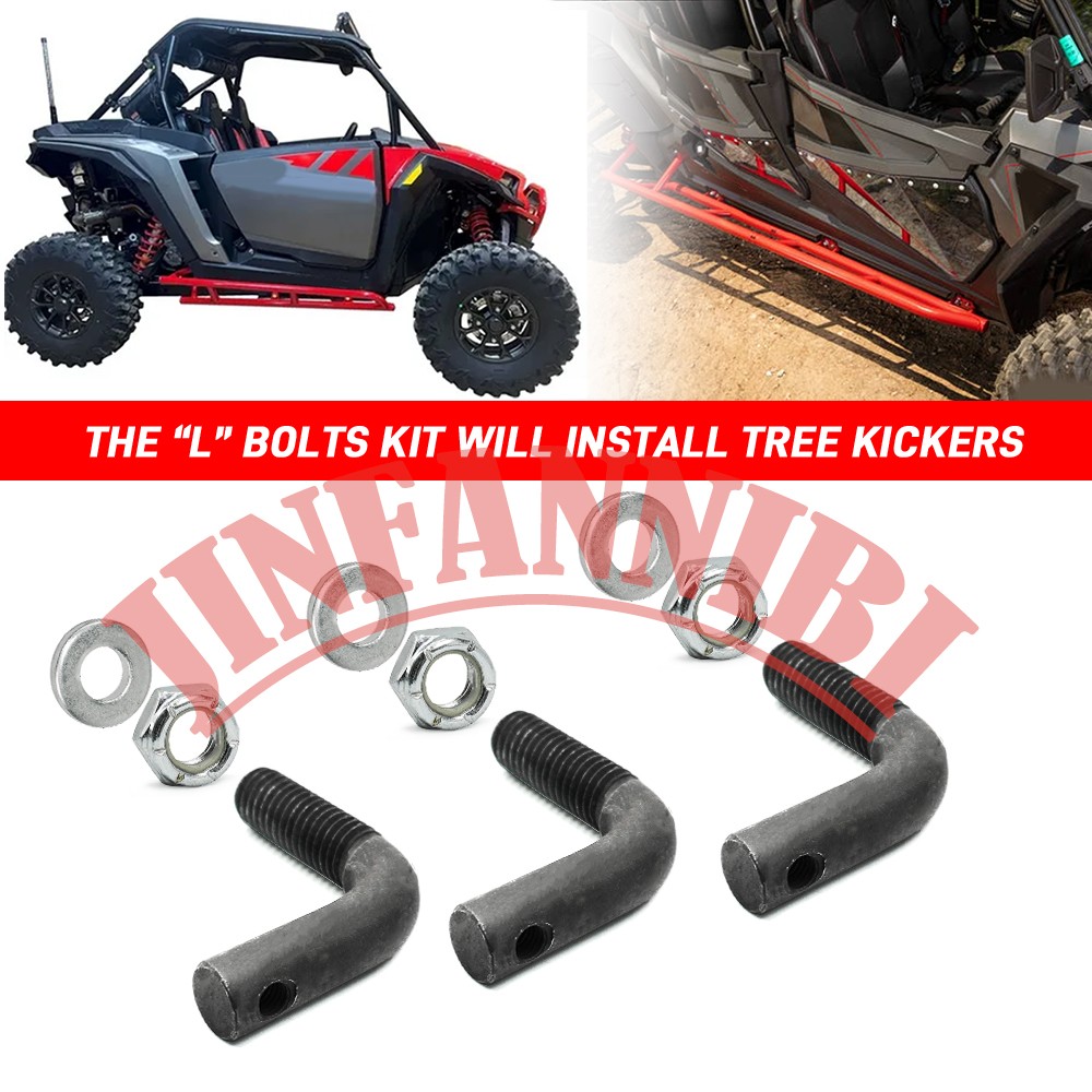 Tree Kicker Mounting Hardware Kit for Polaris RZR XP1000 / Turbo S Models 2 Seat