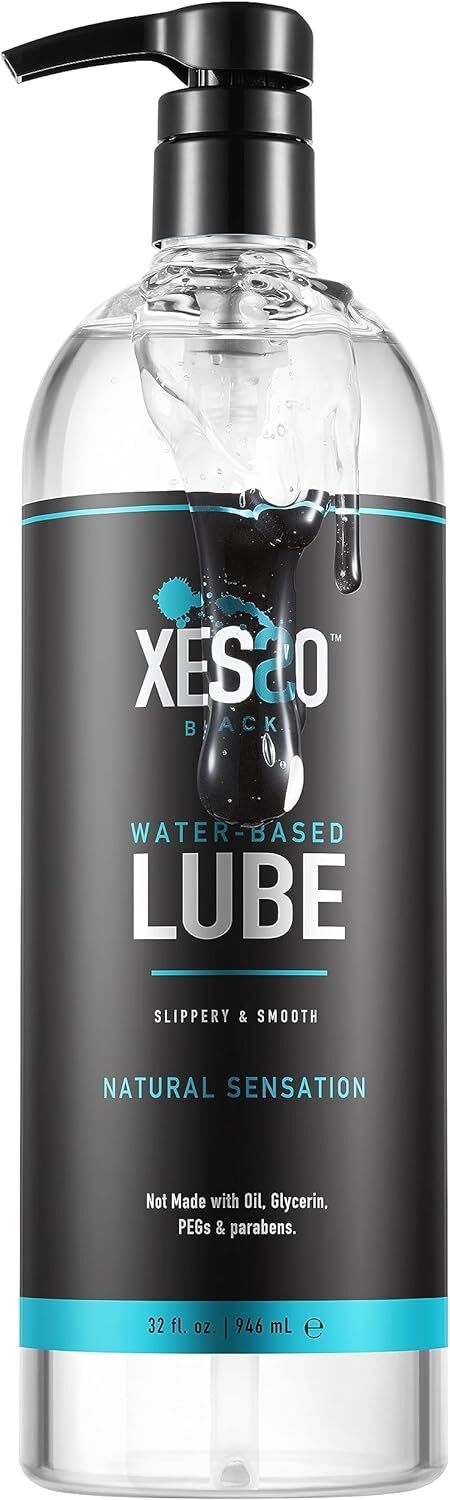 XESSO Natural Water-based Lube Sex Personal Lubricant 32, 16, 8.3 MADE IN USA