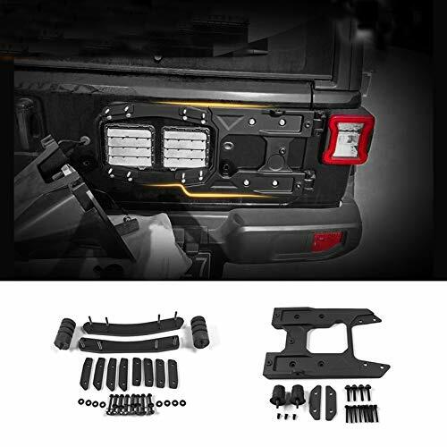 Oversized Spare Tire Carrier Mounting Bracket Kit for 2018-2023 Jeep JL Wrangler