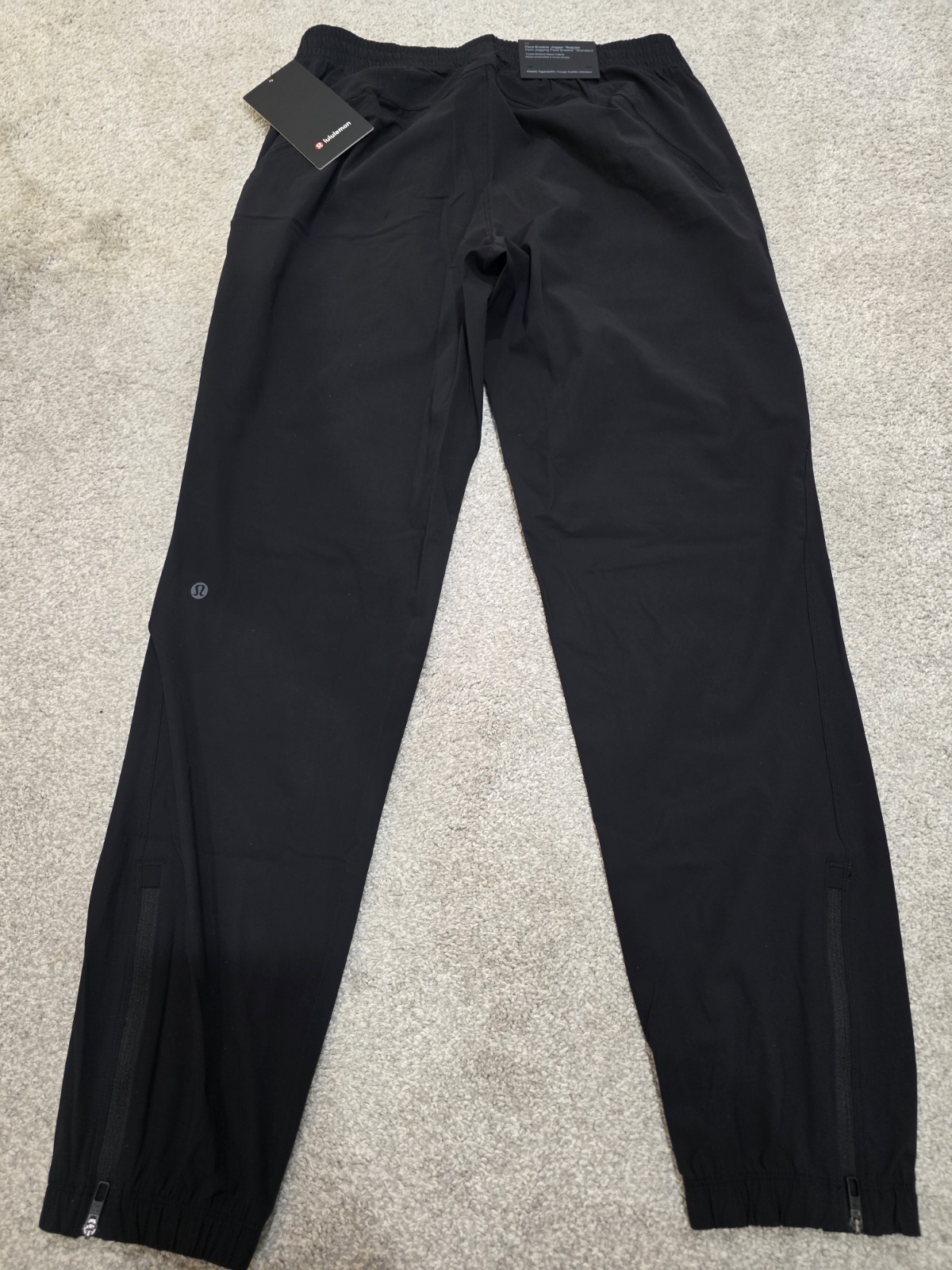 lululemon Pace Breaker Jogger Regular Size M Color Black