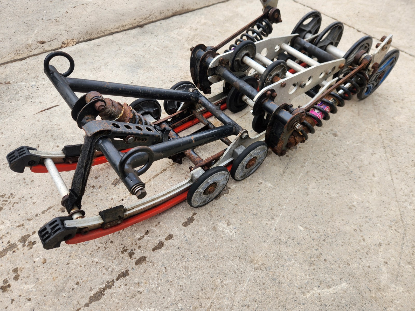 1994 Ski Doo Formula Z 583 Mach Z C7 Rear Suspension AD Boivin ETS