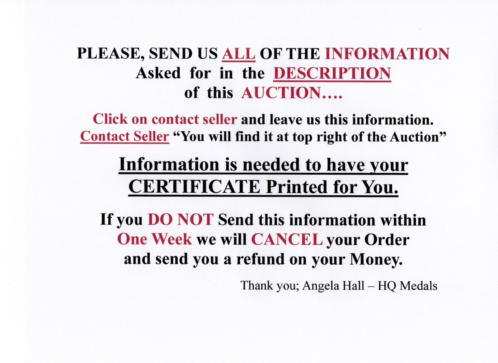 United States Marine Corps Good Conduct Medal Certificate