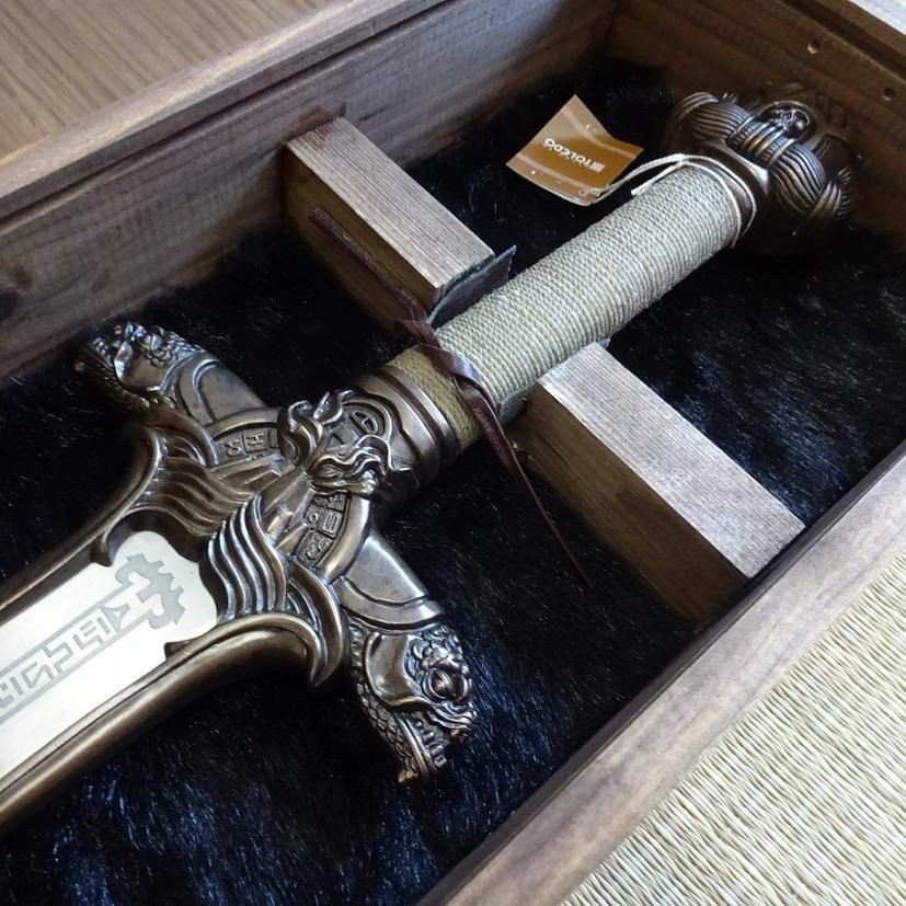 The Conan Atlantean Solid Bronze Sword & Sheath Boxed Collectors Limited Edition