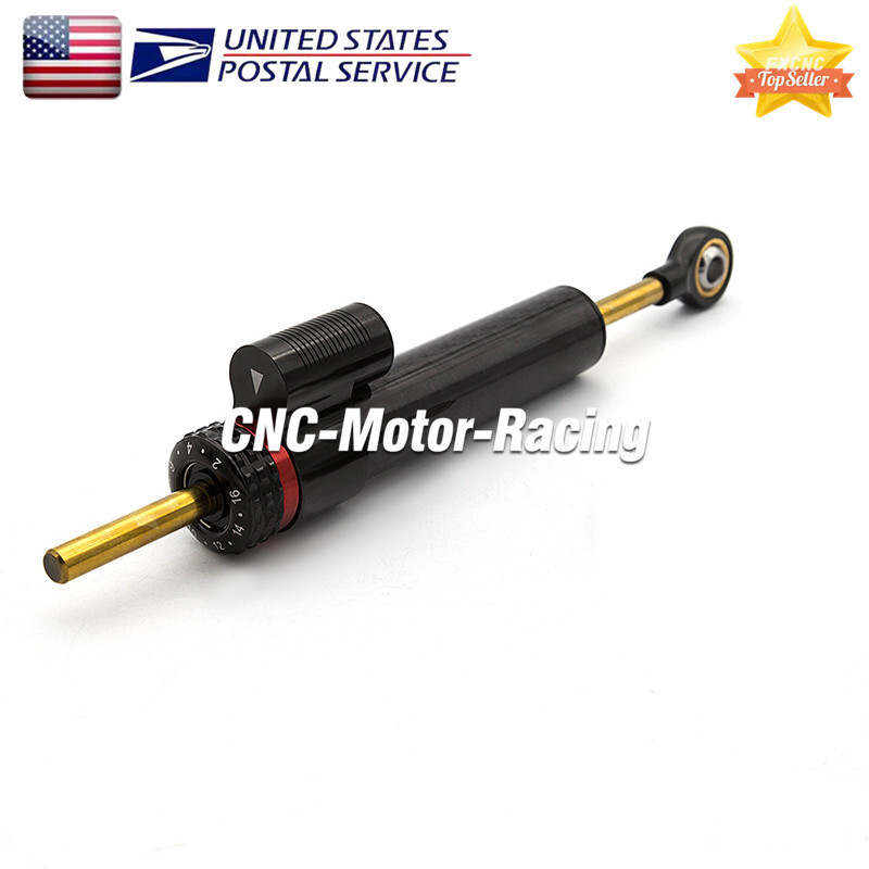 For Kawasaki Ninja ZX636 ZX6R 2005-2006 Steering Damper with Bracket Mount Kit