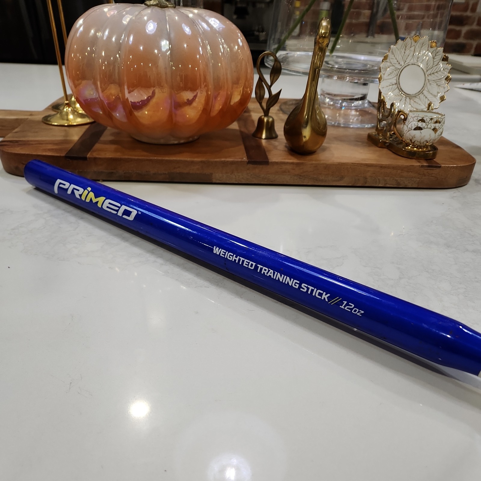 PRIMED Weighted Training Stick Bat 30" In. 12 Oz Baseball Softball Swing Trainer