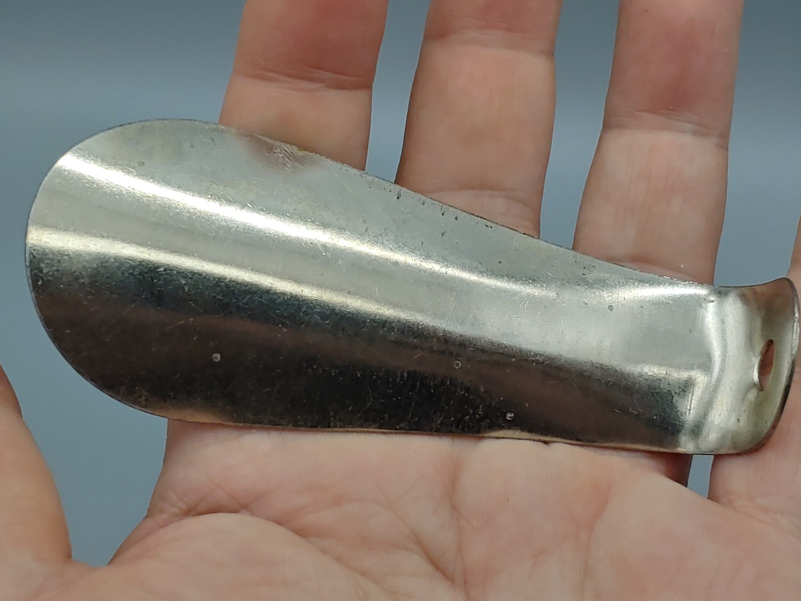 Antique Freeman Shoes Advertisement Shoe Horn 1881-1956 75th Year Employee Award