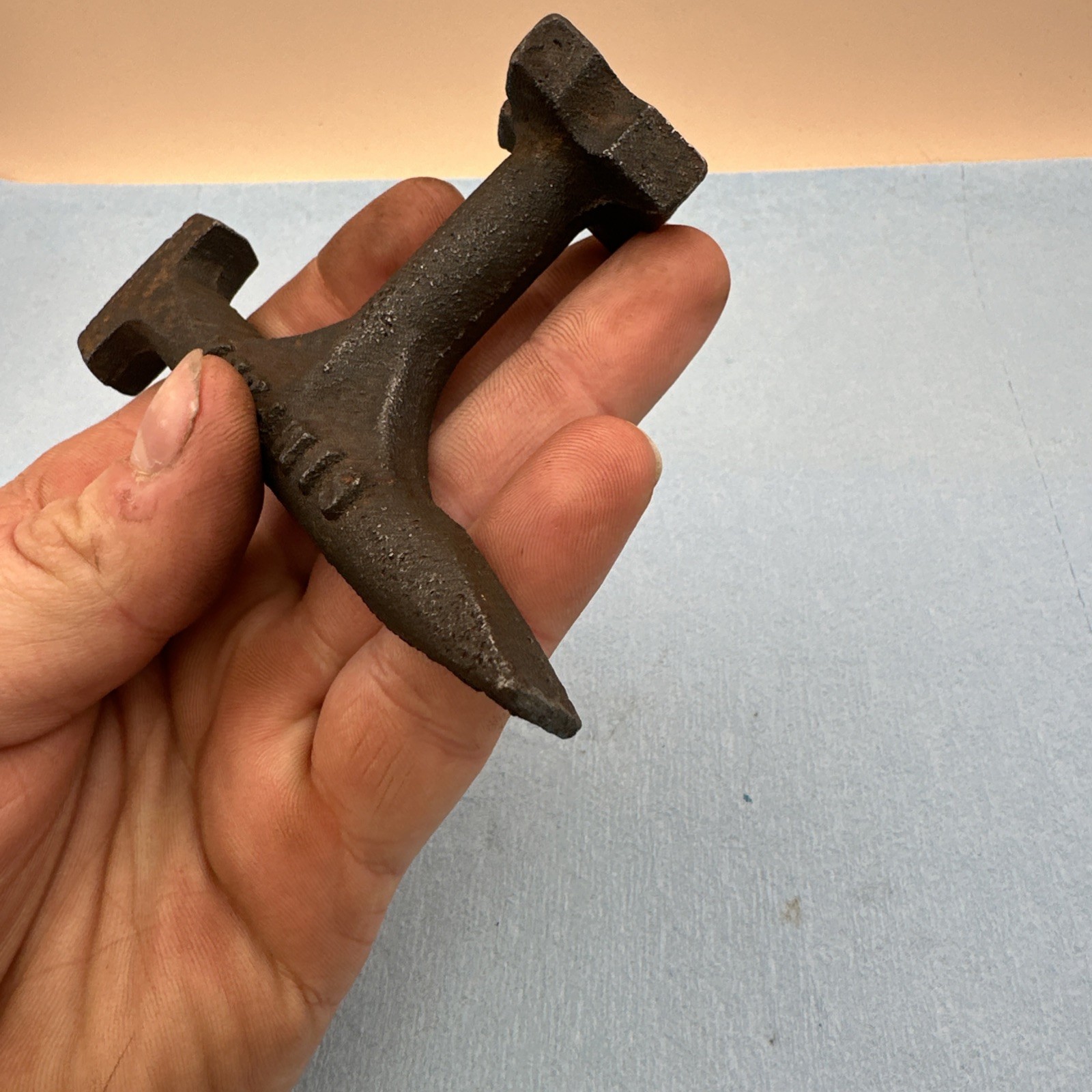 VINTAGE SIMPLEX WATER MAIN GAS VALVE MULTI-TOOL WRENCH, PLUMBING SHUT-OFF TOOL