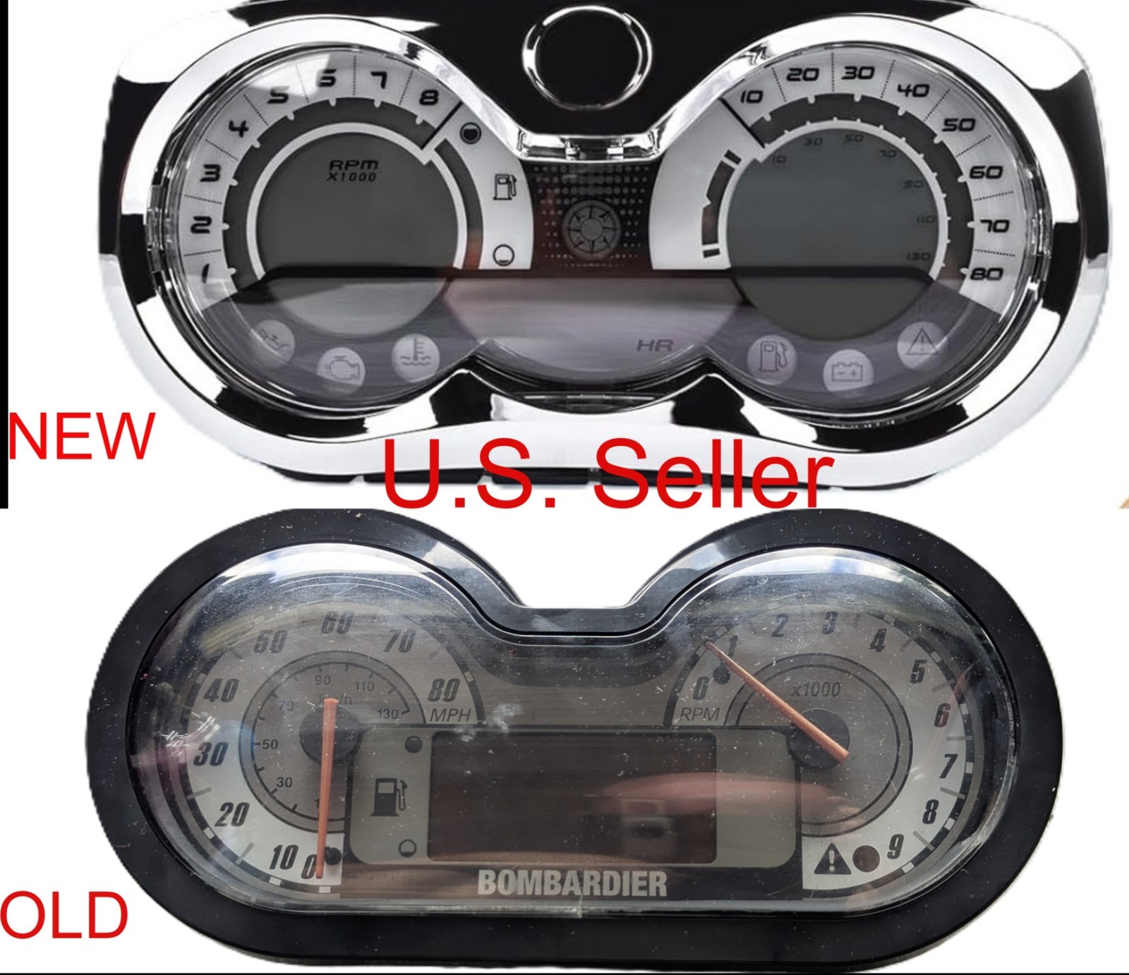 2002-2005 Sea-Doo RXP GTX RXT Conversion Plug N Play Gauge Cluster Display 4-Tec