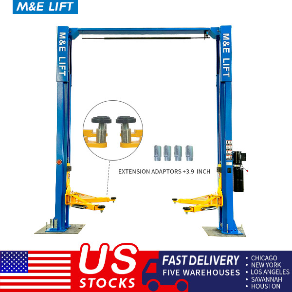 ME 2 Post Lift 11000lbs Two Post Lift Auto Lift Car Lift Hoist Equipment