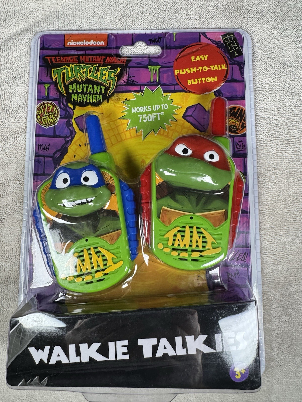 Teenage Mutant Ninja Turtles 🔥Mutant Mayhem Walkie Talkies Nickelodeon TMNT🔥