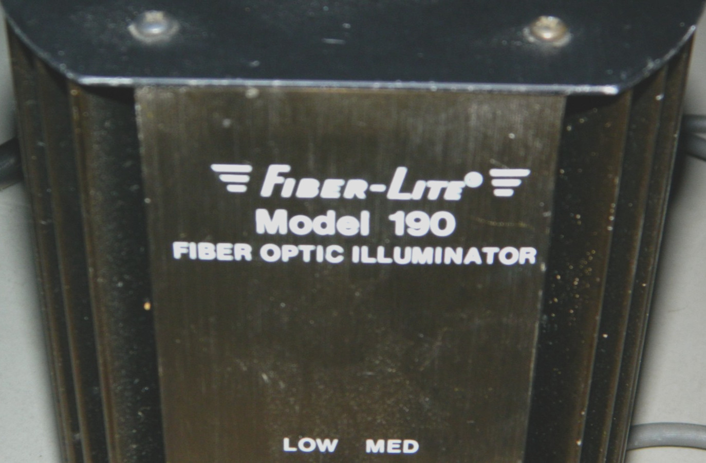 Dolan Jenner Fiber-Lite 190 Fiber Optic Illuminator w/ Light Guide 50W 115VAC