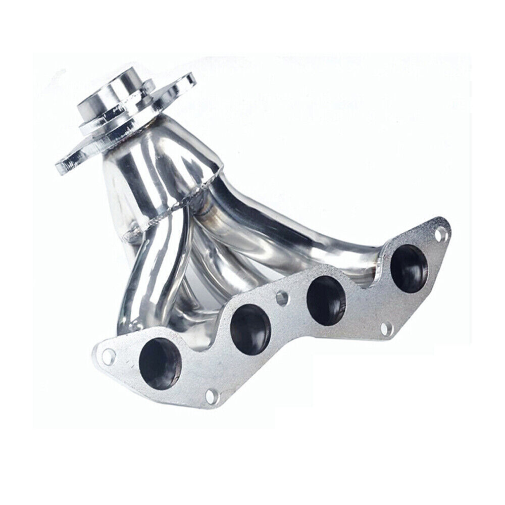 Stainless Steel Manifold Header Cylinder For 2001-2005 Honda Civic HX 1.7L L4- 4