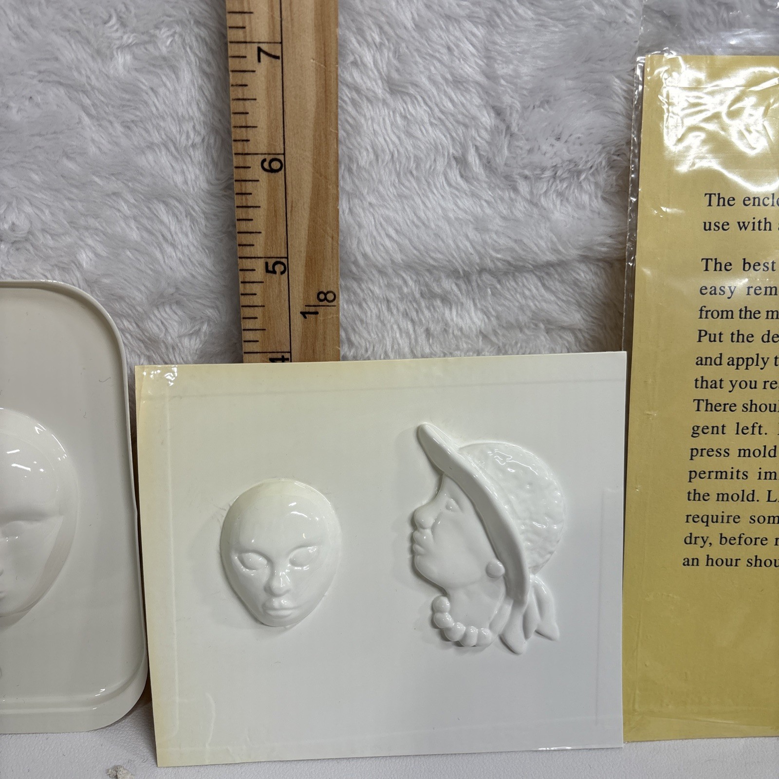 Press Mold For Air Dry Clay Vintage 1990