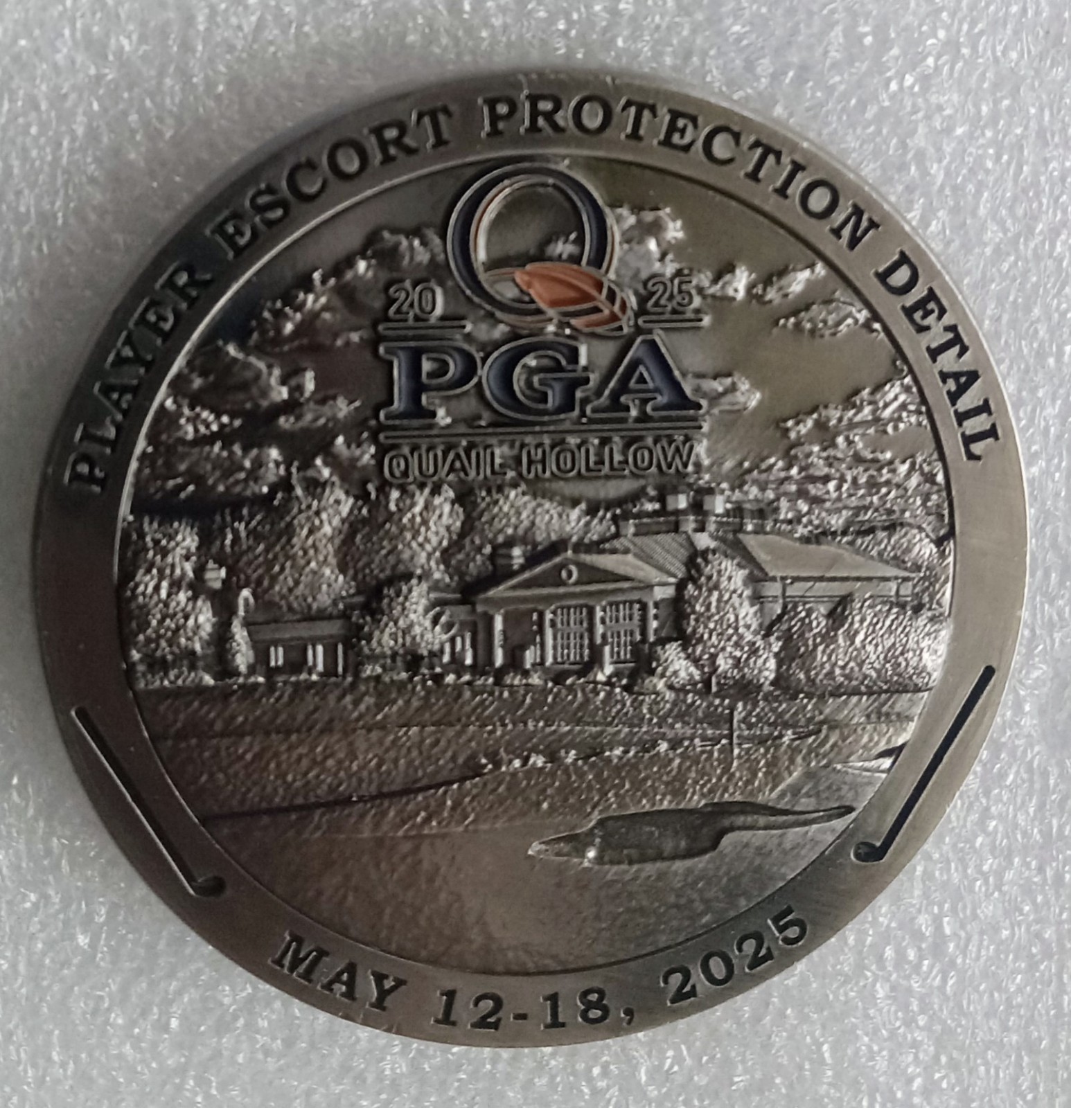 CHARLOTTE MECKLENBURG Police PGA Protection CHALLENGE COIN sheriff NC security