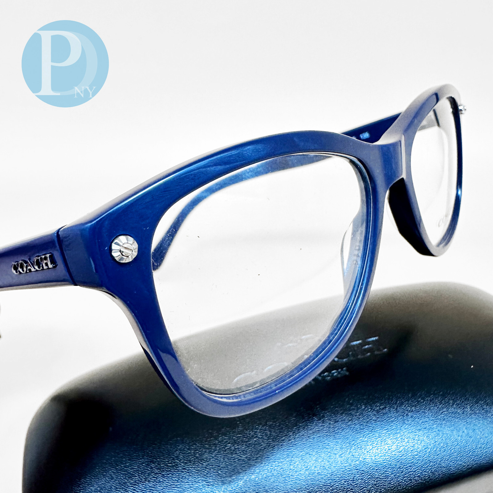 COACH HC 6095 / 5422 - Woman's Eyeglasses 52-16-135mm NAVY BLUE 100% Original