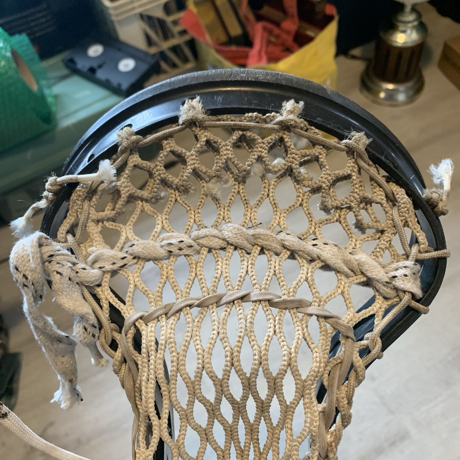 Maverik Lacrosse Stick Men’s Complete Set Up Bad Boy Head Shaft Black 41” Used