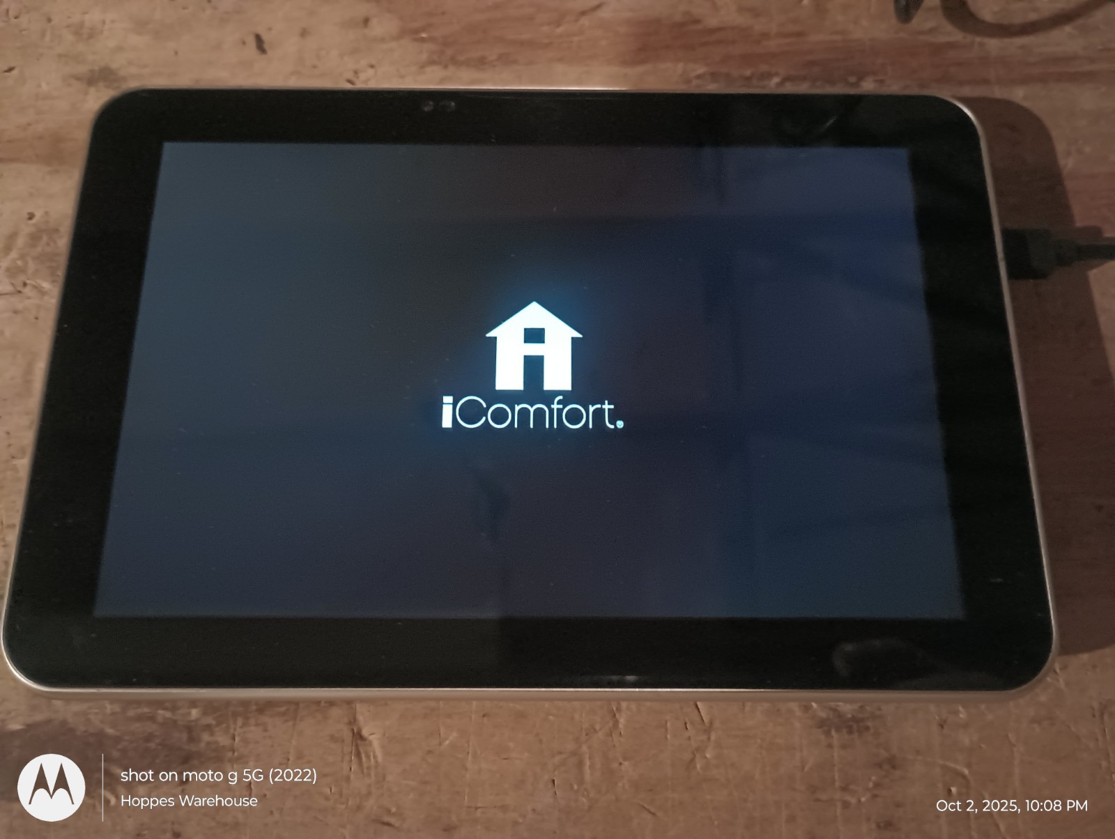 USED LENNOX iCOMFORT S30 BLACK HD DISPLAY THERMOSTA WORKING TESTED