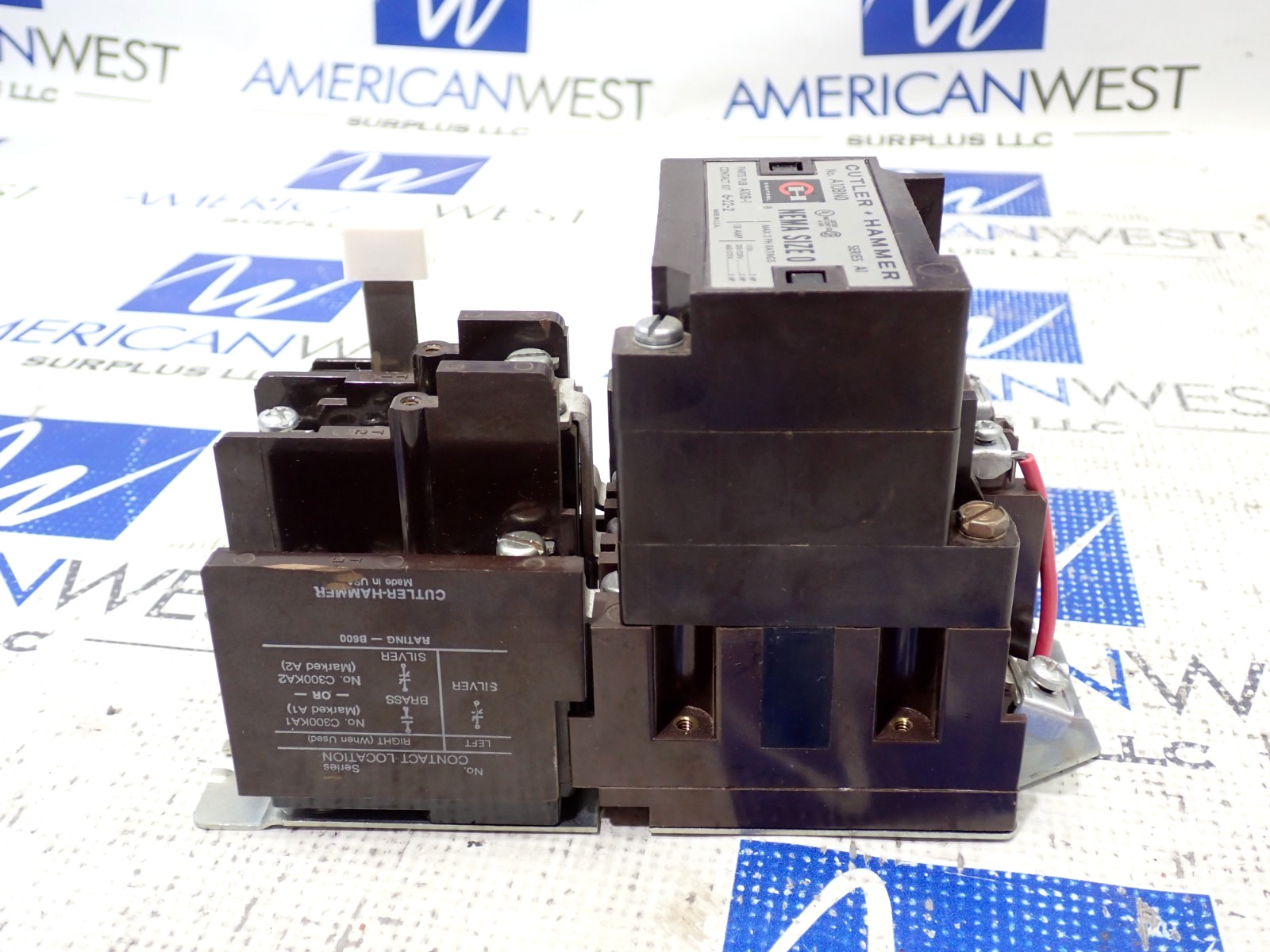Cutler Hammer Size 0 A10BN0 Starter 18 Amp Contactor 120 Volt Coil Tested