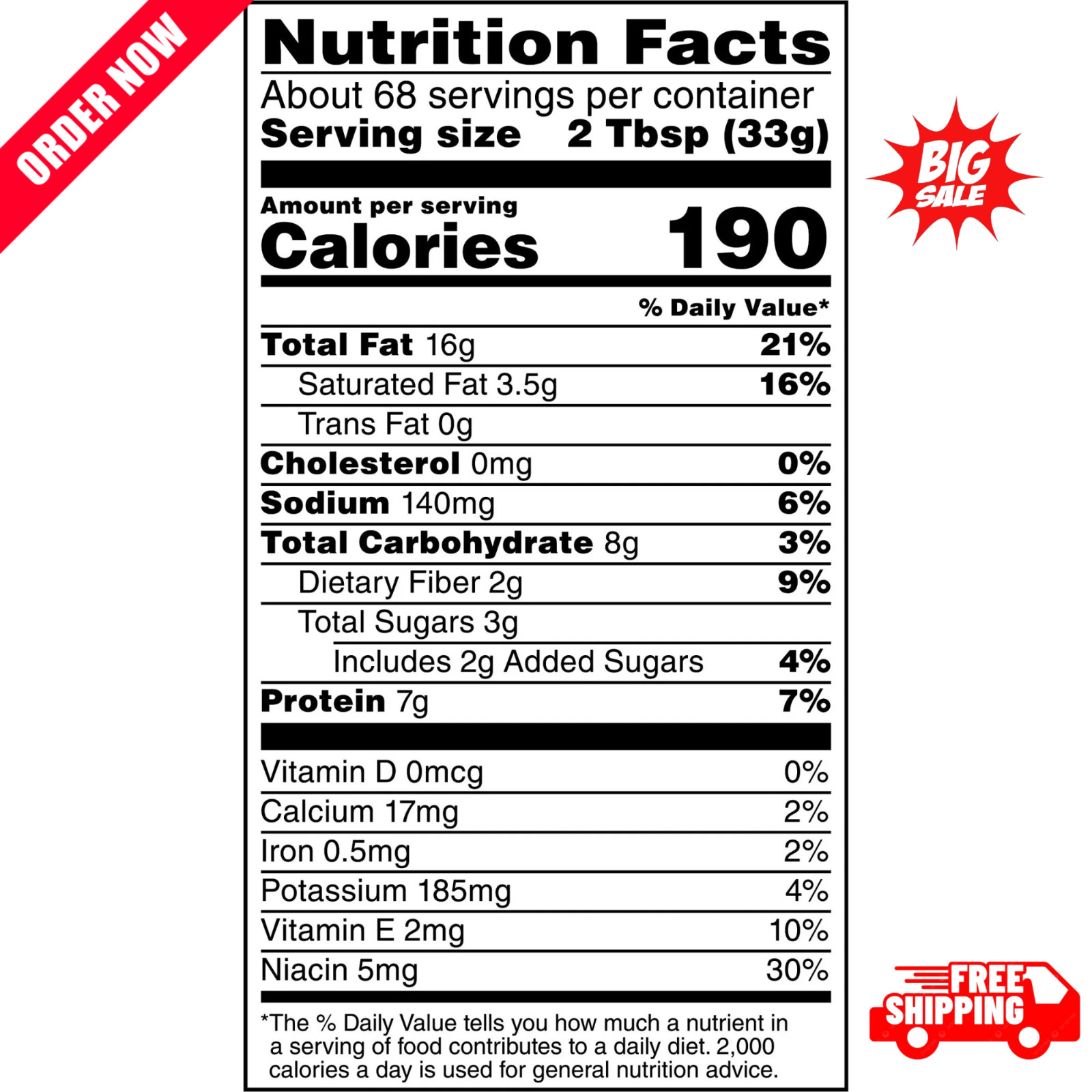 Jif Creamy Peanut Butter, 40 oz Jars (2 Pack)