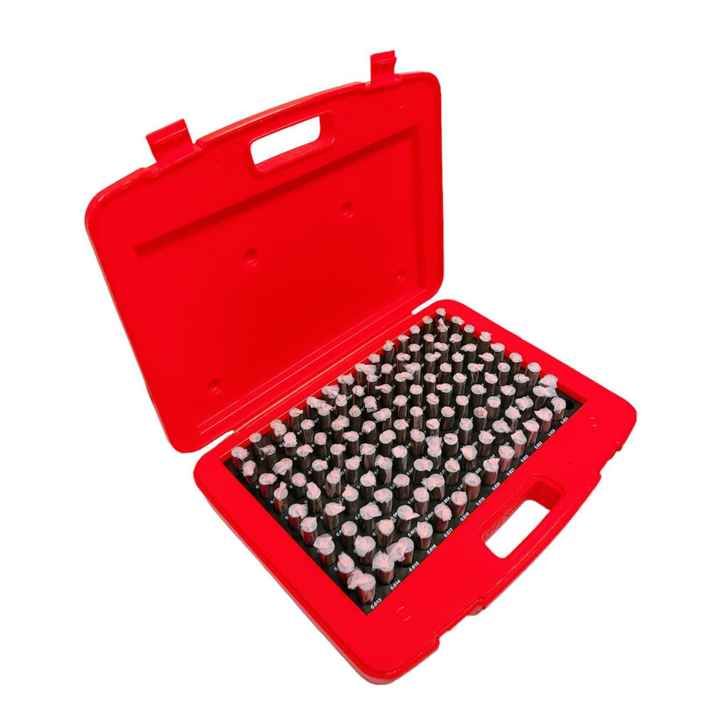 125 Pc M3 .501-.625'' Steel Plug Pin Gage Set Minus Pin Gauges Metal Gage Gauges