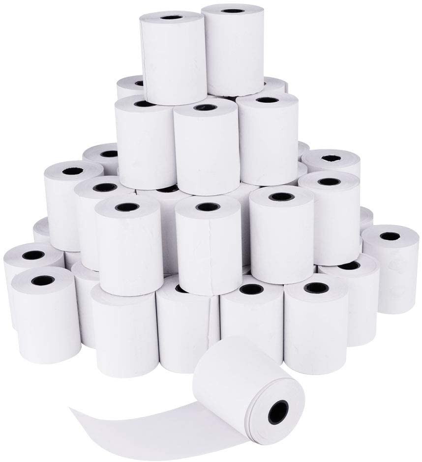 2 1/4" x 85' Thermal Receipt Paper Credit Card POS Cash Register 50-1000 Rolls