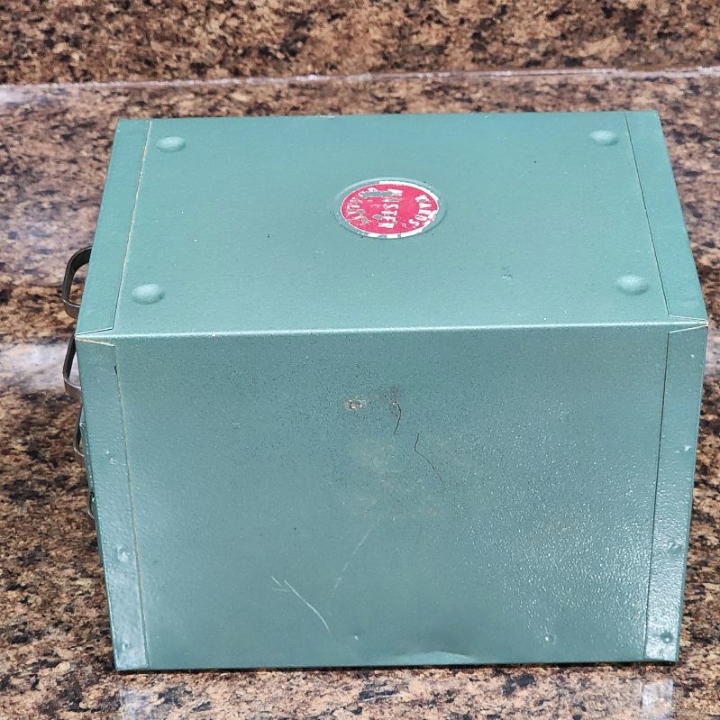 Vintage WARDS MASTER QUALITY Metal 4 Drawer Small Parts Cabinet – Green Awesome