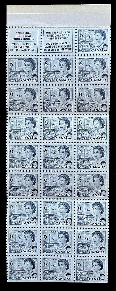 CENTENNIAL 1967 BOOKLET #61 Major PANE CUTTER VARIETY RIGHT Elusive LF/fl $75.00