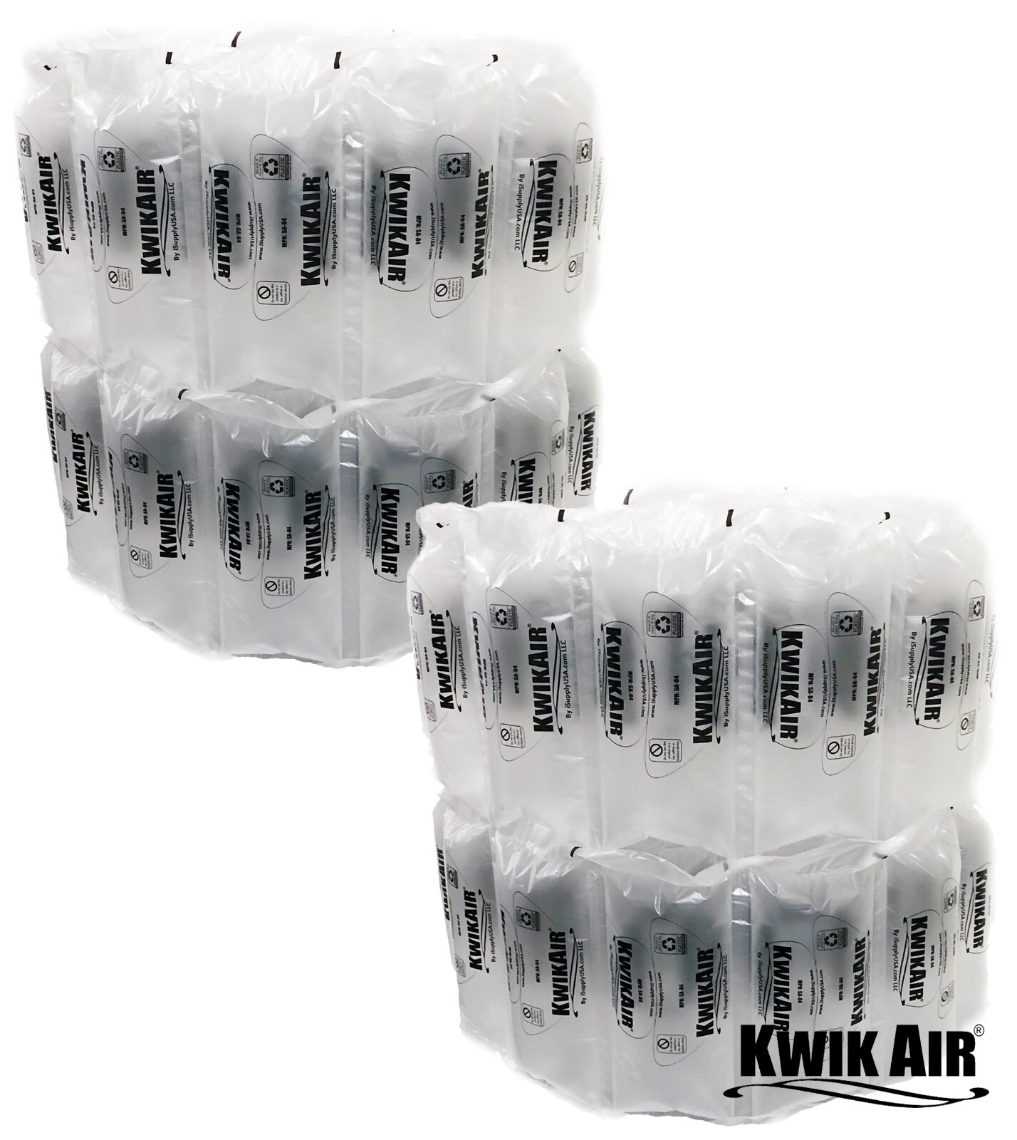 4x8 Air Pillows 342 Count Void Fill Packaging Shipping Packing Cushioning 40 GAL