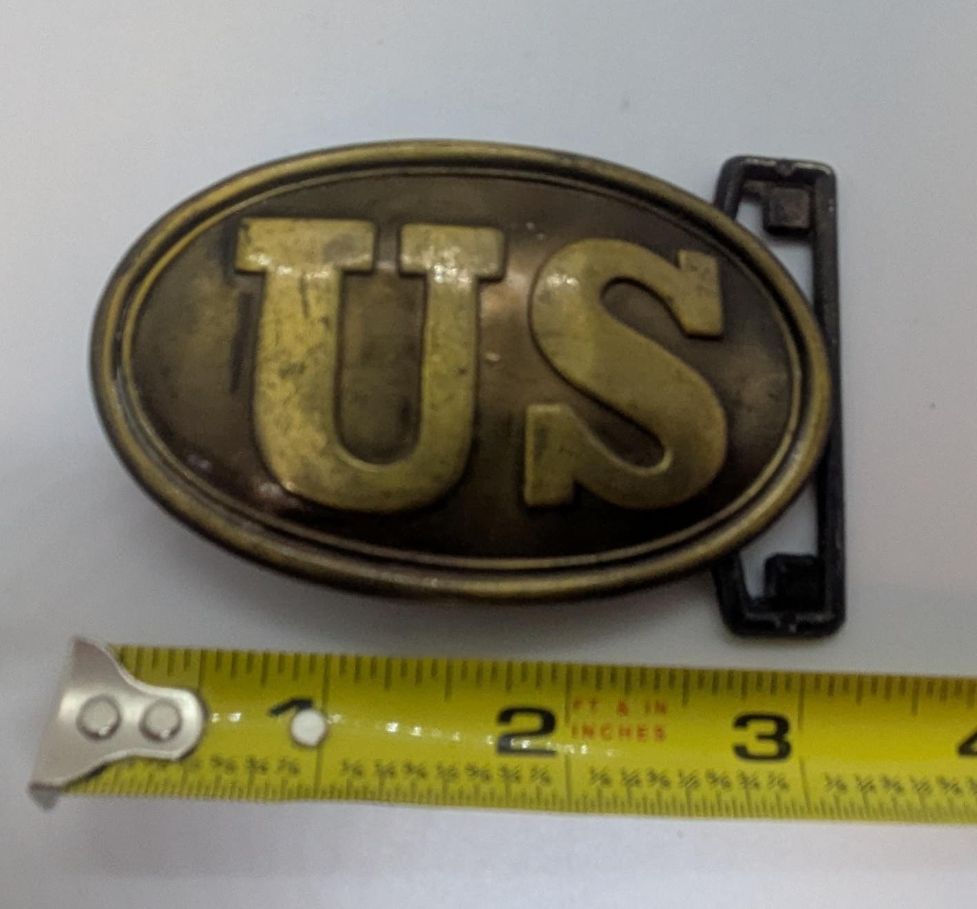 Vintage US Union Military Belt Buckle
