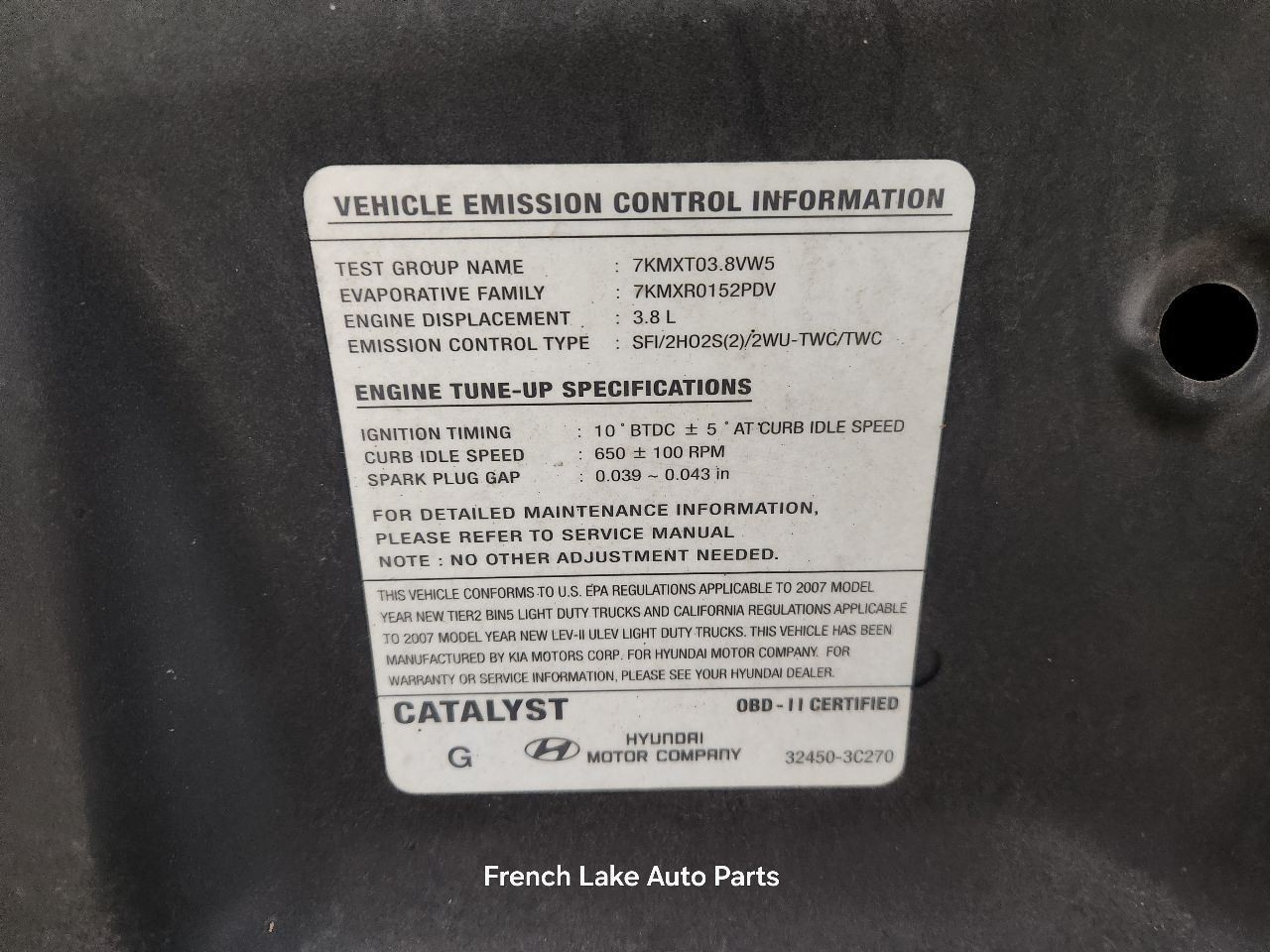 Automatic Transmission 3.8L Fits 07-08 ENTOURAGE 1337701