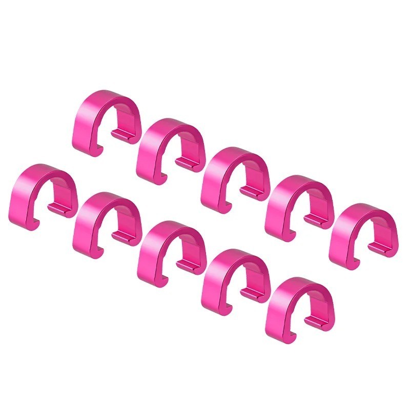 MUQZI 10Pcs MTB Bike Bicycle Frame U Buckle For Brake Cable Housing Hose Tube Sh