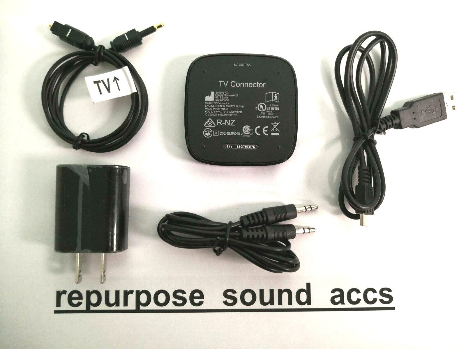 Phonak Digital Wireless Accessory TV Connector OPT.1 with 60 days warranty