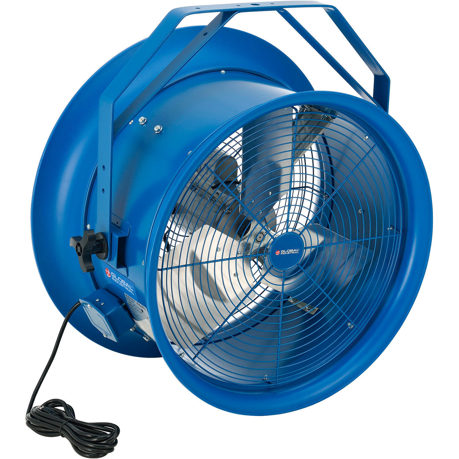 Global Industrial 22" High Velocity Dock Fan w/ Yoke Mount 10000 CFM 115/240V