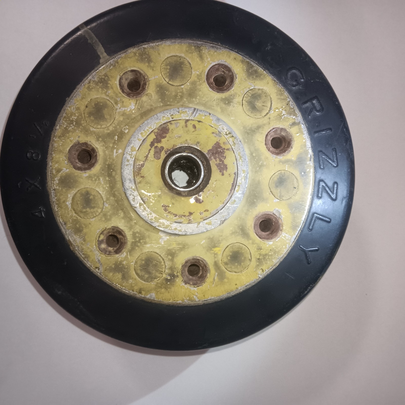 WW2 WWII US Fighter Aircraft Tail Wheel 4 x 8 1/2 By Grizzly