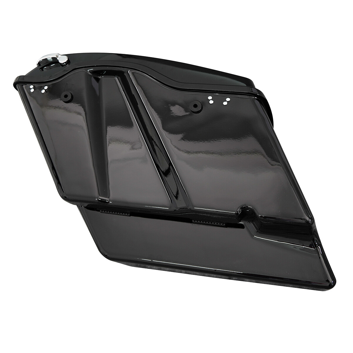 5" Stretched Extended Hard Saddlebags w/ 6x9" Speaker Lid For Harley Touring 14+