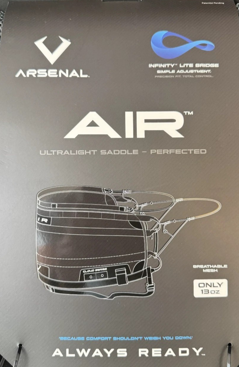 New 2025 Hunt Arsenal AIR Saddle New Saddle Hunting LIGHTWEIGHT Tethrd Latitiude