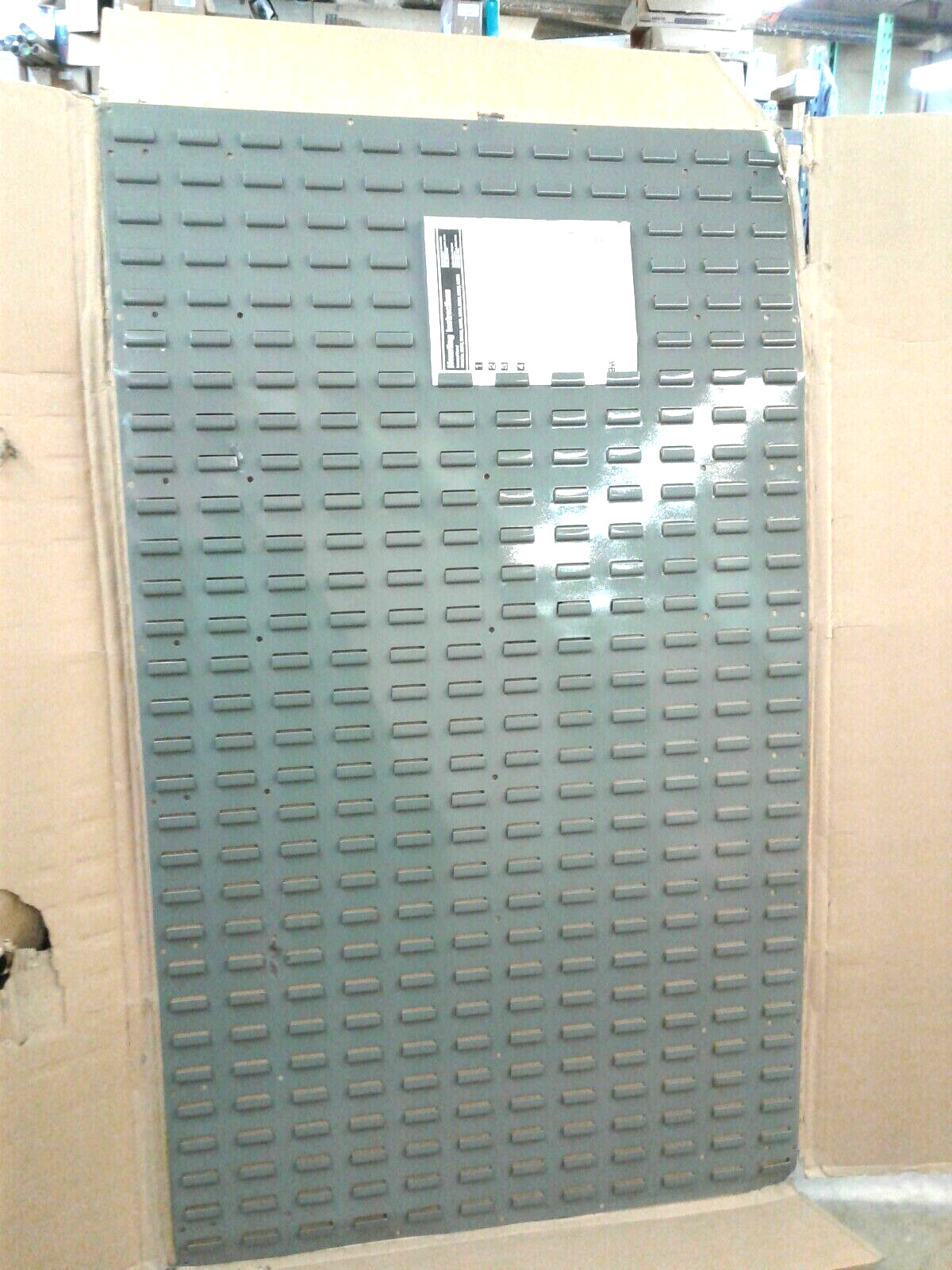 Akro-Mils 30161 36"x 61" Steel Louvered Panel Gray Wall Mount 1000 Lb Capacity