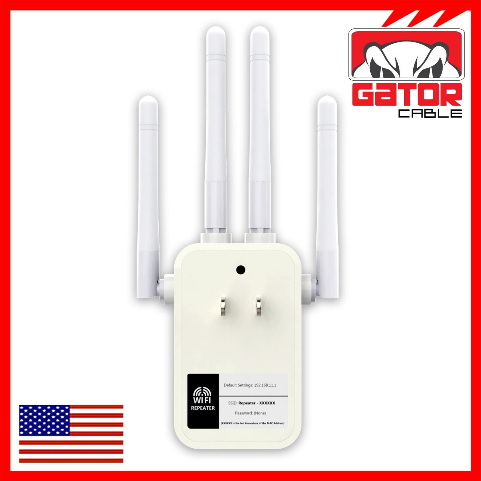 WiFi Range Extender Repeater Wireless Amplifier Router Signal Booster 1200Mbps