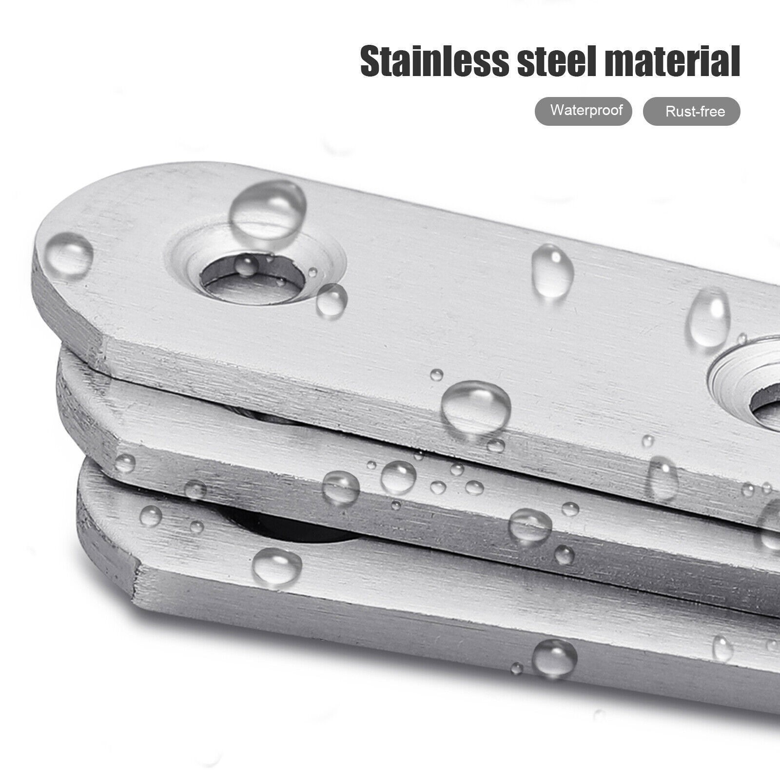 Stainless Steel L-Shaped Bracket Corner Brace 1.5in 90 Degree Angle Corner Lot