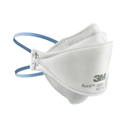 NEW! 3M 9205+ AURA N95 NIOSH Particulate Respiratory Protection MASKS USA MADE