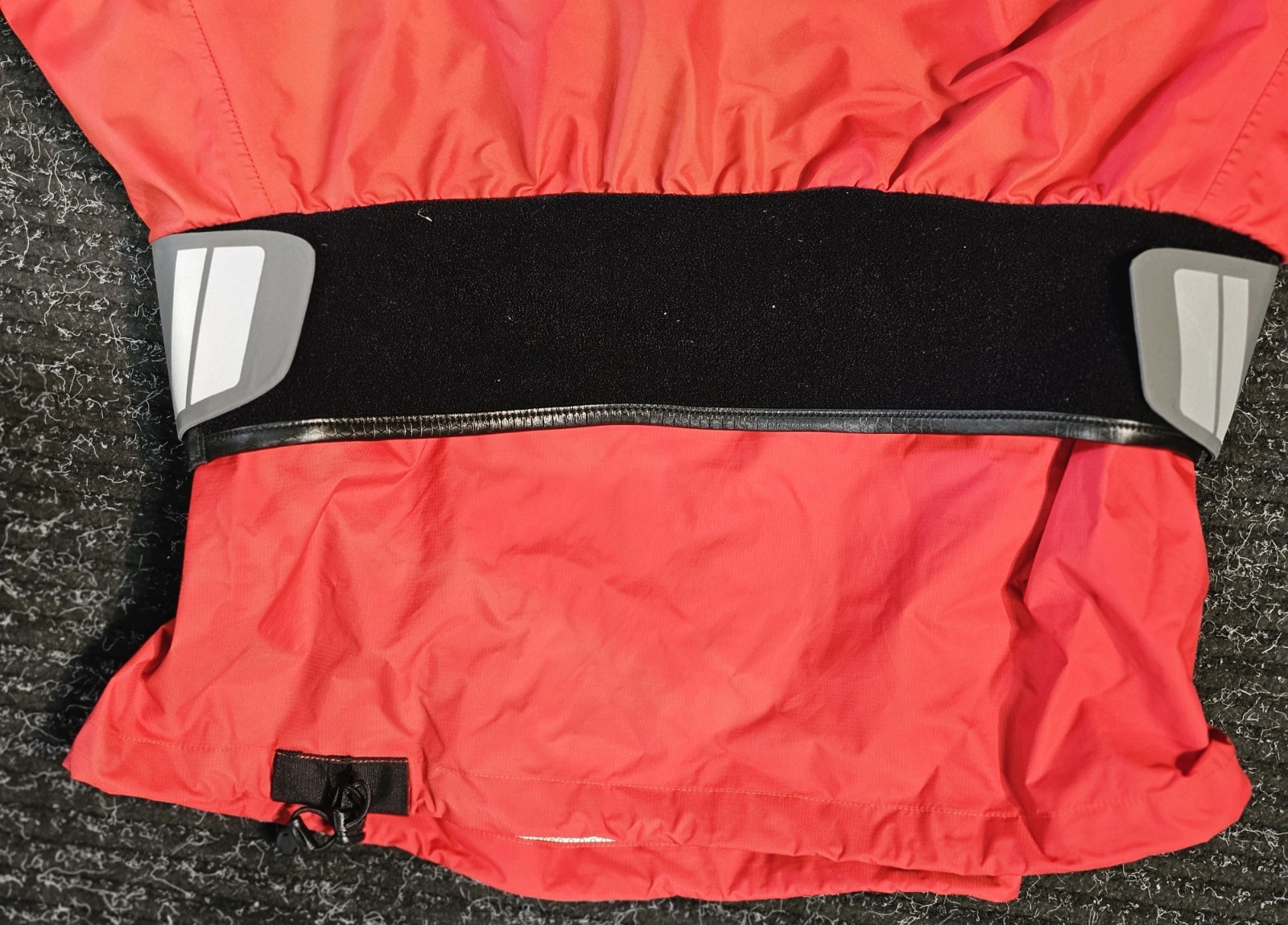 RED NRS FLUX ECLIPSE FOUR LAYER DRY TOP, SIZE XXL, BELT, FREE SHIPPING